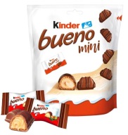 Kinder Bueno Mini 108g Ferrero Chocolate balenie vlašských orechov plnené oblátky