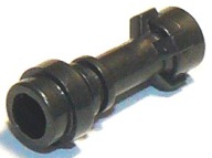 Lego New Weapon Pearl Dark Grey Lightsaber Rukoväť Lightsaber Hilt 64567