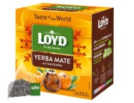 Yerba Mate Express čaj s mandarínkou 20 LOYD organických vrecúšok
