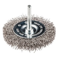 Kotúčová kefa so stopkou 50 mm, INOX 57H601