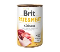 Brit Paté Meat Chicken Mokré kuracie mäso pre psov 400g