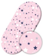 LiLo Elastická plachta na kočík gondola Moses basket, bavlna
