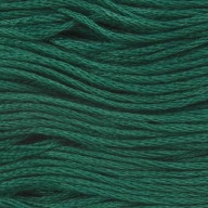 Bavlnené nite ARIADNA ozdobné vyšívacie nite DARK GREEN 1667