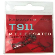 Kamasan T911 P.T.F.E Eyed Barbless Háčiky č.14