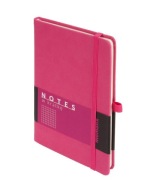 MEMOFIX B6 mriežka NOTEBOOKU RUŽOVÁ, ANTRA