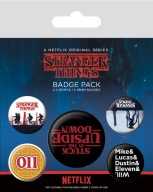 Stranger Things Upside Down 5 špendlíkov na batoh