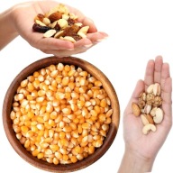 Popcorn Corn Grains Prírodná pukajúca kukurica bez soli 300g