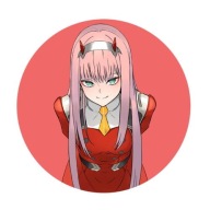 Miláčik v kolíku FranXX Zero Two 58 mm