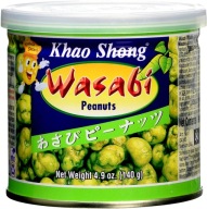 Thajský snack s príchuťou Arašidy Wasabi 140g