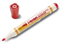 PENTEL MW85 ZNAČKOVAČ NA DOSKY, ZA SUCHA ČERVENÝ