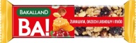 Bakalland Ba! Bar Nuts Brusnica 30g raňajková tyčinka