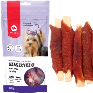 RYBIE PRSTY S KAČAČOU MACED pochúťka pre psa 60g