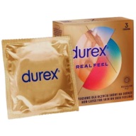 DUREX REAL FEEL NELATEXOVÉ KONDÓMY 3 ks.