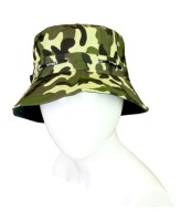 PÁNSKY letný bucket HAT Camo Fish Cap