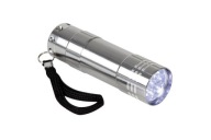 9 LED UNIVERZÁLNA SVIEČKA, STRIEBORNÁ HLINÍKOVÁ AAA