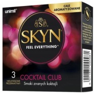 Unimil Skyn ​​​​Cocktail Club kondómy 3 kusy