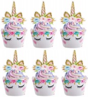 Košíčky na muffiny Unicorn BIRTHDAY