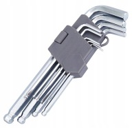 Z1X11 SÚPRAVA HEX GULOVÝCH ŠESTIHRANNÝCH KĽÚČOV 180 mm 9