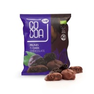 KALIFORNSKÉ SLIVKY V HORKEJ ČOKOLÁDE BIO 70 g - KAKAOVÉ