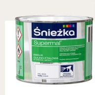 ŚNIEŻKA Supermal Oil-ftalátový email LESK 200ml BIELY