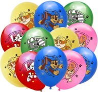 SADA BALÓNOV PAW PATROL SKYE CHASE RUBBLE BIRTHDAY HEL 10ks