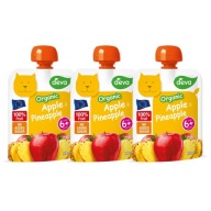 DEVA Bio ovocná pena jablko ananás 3x90g