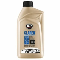 K2 Claren -80 1L - zimný koncentrát kvapaliny do ostrekovačov