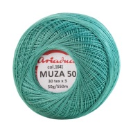 Nici Muza 50 50g Ariadna 1641 MODRO-ŠEDÁ - NAJVÄČŠIA škála FARIEB