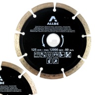 DIAMANTOVÝ KOTOUČ 125MM 22,2MM NA BETONOVU KOCK
