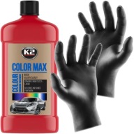 K2 COLOR MAX 500ML ČERVENÁ - FAREBNÝ VOSK Re