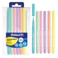 Pastelové fixky Colorella Star, 6ks PELIKAN