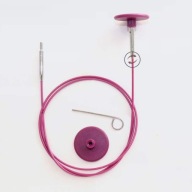 Otočná línia 60 cm Nylonový vymeniteľný KnitPro
