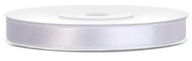 Biela saténová stuha 6mm/25m
