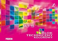 Technický blok A3/15 farebný rad PREMIUM