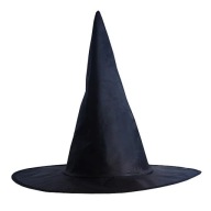 HALLOWEENSKÝ ČARODIELNICKÝ KLOBÚK ČIERNY DISPOSSIEM KROJ 1ks