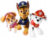 DEKORÁCIA NA STENU Tlapkovej patroly - PENOVÁ NÁLEPKA - SKYE, CHASE, MARSHALL