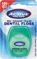 Beauty Formulas Active Oral Care Vylepšená mätová dentálna niť