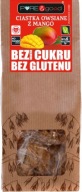 Bezlepkové, BEZ CUKRU, ovsené sušienky s mangom, VEGAN, 150 g Pure&Good