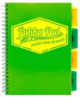 Pukka Project Book Neónový zápisník B5/100 Kratka Green
