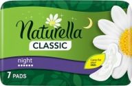 NATURELLA CLASSIC 7 NOČNÉ hygienické vložky S KRÍDLAMI