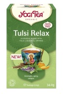 Čaj Tulsi Relax s tulsi sladkým drievkom BIO Yogi Tea