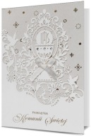 Suvenir Openwork Card First Communion pre chlapca H723