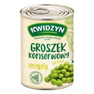 Kwidzyn konzervovaný hrášok v plechovke 400 g