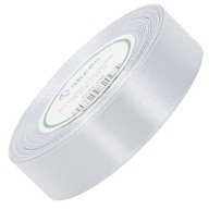 STUHA saténová strieborná STUHA 25mm 32m