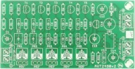 Grafický ekvalizér, päťkanálový ekvalizér, PCB AVT2490