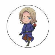 Hetalia France špendlík 58mm