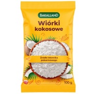 Bakalland prírodné kokosové lupienky 100g, lahodné, čerstvé, PRÉMIOVÁ KVALITA