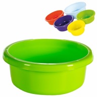 okrúhla detská vanička 4L. 26 cm ZELENÝ SILNÝ HLBOKÝ POĽSKÝ VÝROBOK