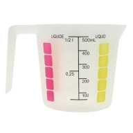 džbán s odmerkou, kuchynská odmerka, 0,5L