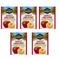 APPLE CHIPS sada 5x 25 g sušených jabĺk